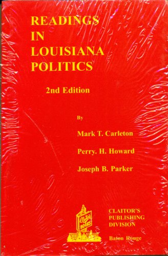 Stock image for Readings in Louisiana Politics for sale by Irish Booksellers