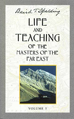 Beispielbild fr Life and Teaching of the Masters of the Far East, Vol. 5 zum Verkauf von ZBK Books