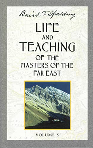 9780875163673: Life and Teaching of the Masters of the Far East, Vol. 5