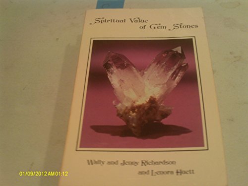 Beispielbild fr Spiritual Value of Gem Stones zum Verkauf von Wonder Book