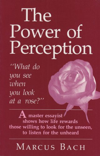 Beispielbild fr The Power of Perception zum Verkauf von Better World Books