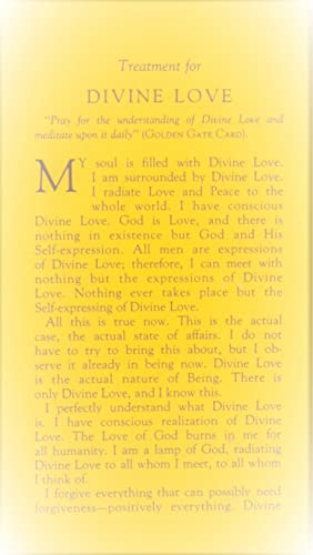 Imagen de archivo de Treatment for Divine Love: (#33) a la venta por Books Unplugged