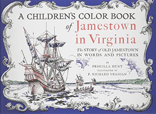 Stock image for A Children's Color Book of Jamestown in Virginia for sale by Front Cover Books
