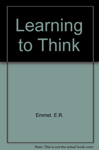 Beispielbild fr Learning to Think zum Verkauf von Better World Books