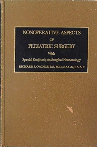 Stock image for Non-Operative Aspects of Pediatric Surgery for sale by Better World Books