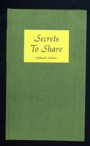 Stock image for Secrets to share;: Experiences of courage and faith in the lives of famouns men and women (Hallmark editions) for sale by ThriftBooks-Atlanta