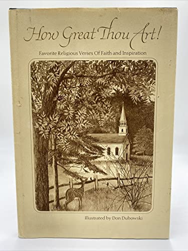 Stock image for How great Thou art!: Favorite religious verses of faith and inspiration (Hallmark crown editions) for sale by ThriftBooks-Dallas