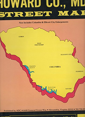 Howard County, Maryland Street Map Book
