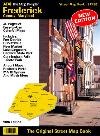 Beispielbild fr Adc's Street Atlas of Frederick County Maryland zum Verkauf von Books of the Smoky Mountains