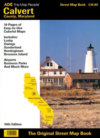 Beispielbild fr Adc's Calvert Country Maryland Street Atlas Book zum Verkauf von Front Cover Books