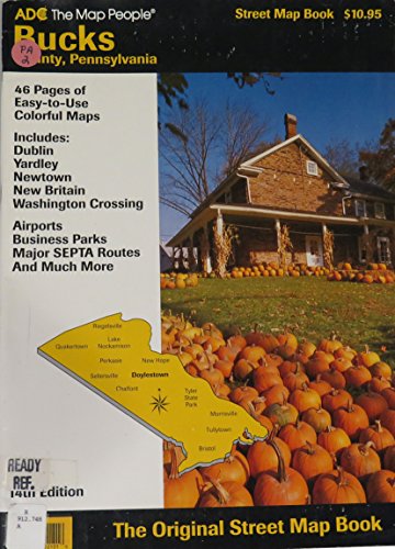 9780875300825: Adc Street Map Book, Bucks County, Pennsylvania