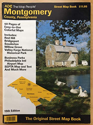 Beispielbild fr Adc Street Map Book Montgomery County, Pa zum Verkauf von Orion Tech