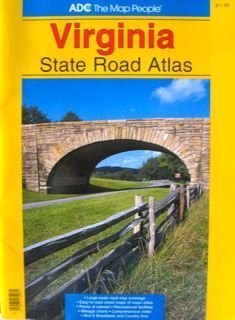 Beispielbild fr Virginia State Road Atlas zum Verkauf von Front Cover Books