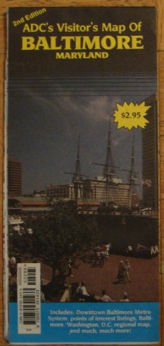 Stock image for Baltimore, MD Visitor's Map for sale by Wonder Book