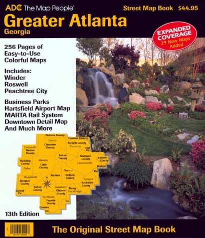 Beispielbild fr Greater Atlanta, Georgia Street Map Book zum Verkauf von Books of the Smoky Mountains