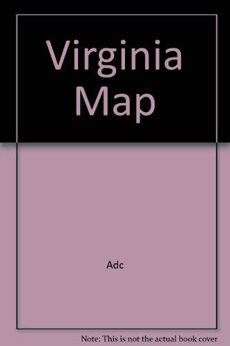 Beispielbild fr Virginia State Map zum Verkauf von Wonder Book