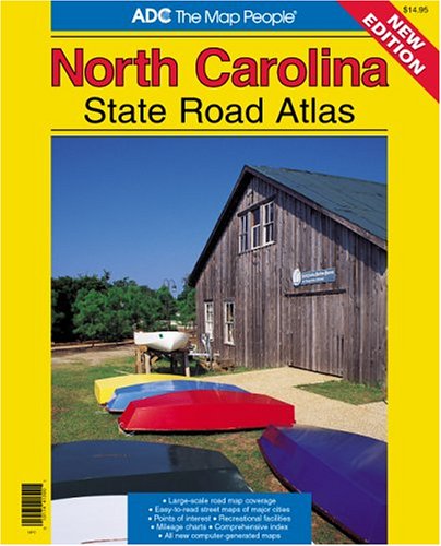 North Carolina State Road Atlas (9780875301983) by ADC The Map People