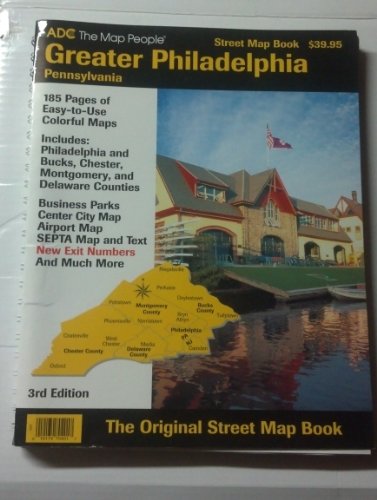 Beispielbild fr Greater Phildelphia, Pennsylvania: The Original Street Map Book zum Verkauf von Front Cover Books