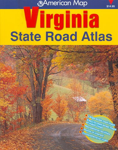 9780875303567: Virginia State Road Atlas