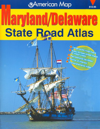 9780875303918: Maryland/Delaware State Road Atlas