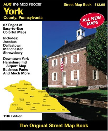 ADC the Map People York County, Pa. Street Map Book (9780875306131) by Unknown Author