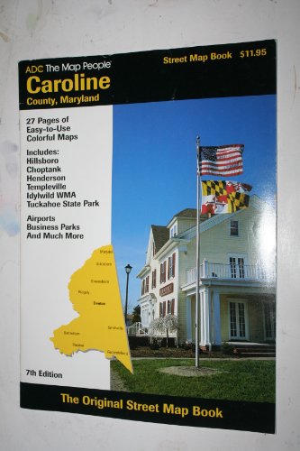 Stock image for Caroline County, Maryland Street Map Book for sale by Wonder Book