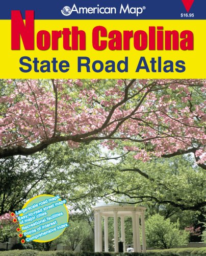 9780875306360: American Map North Carolina State Road Atlas