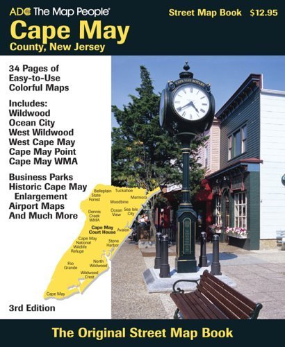 ADC The Map People Cape May County, New Jersey: Street Map Book (9780875307213) by Adc The Map People