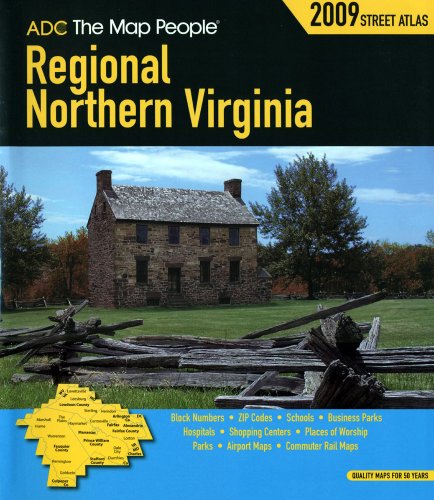 9780875307404: Regional Northern Virginia Street Atlas (American Map Regional Street Atlas: Northern Virginia)