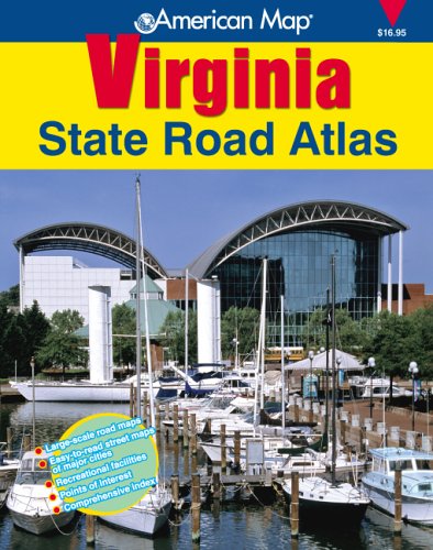 9780875307732: American Map Virginia State Road Atlas (American Map Regional Atlas: Virginia State Road) [Idioma Ingls]