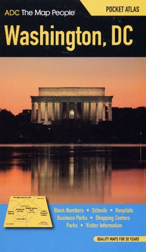 Stock image for ADC The Map People Washington, DC Pocket Atlas for sale by Wonder Book