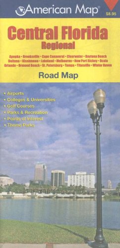 America Map Central Florida (9780875308036) by American Map Corporation