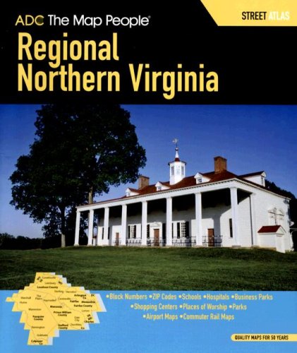 9780875308333: ADC the Map People Regional Northern Virginia [Lingua Inglese]