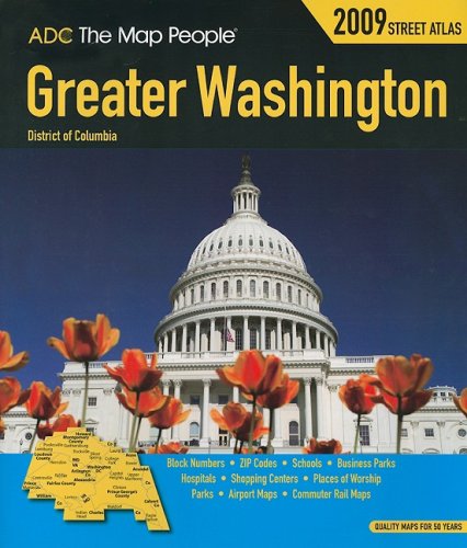 Stock image for Adc the Map People Washington, Dc Greater Street Atlas for sale by Wonder Book