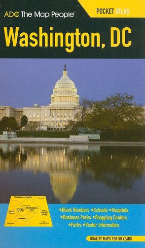 Imagen de archivo de ADC The Map People Washington, DC Pocket Atlas a la venta por Wonder Book