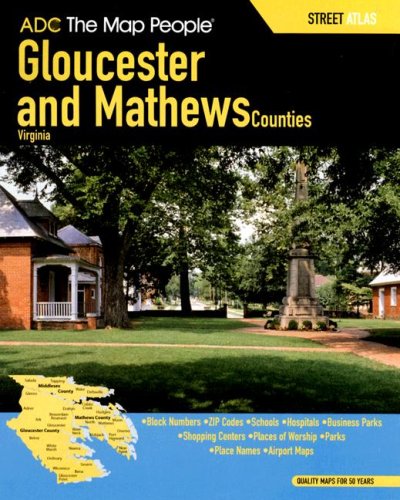 9780875308920: ADC Gloucester & Mathews Counties VA Street Atlas