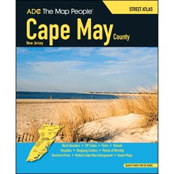 9780875309408: Adc the Map People Cape May, New Jersey Street Atlas