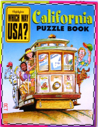 Stock image for California Puzzle Book: Which Way USA? for sale by HPB-Emerald