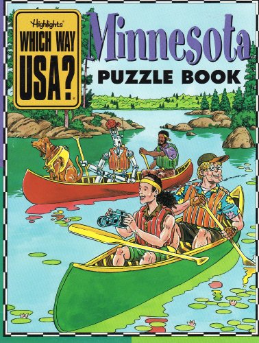Imagen de archivo de Minnesota Puzzle Book (Highlights Which Way USA?)+ State Map a la venta por Wonder Book