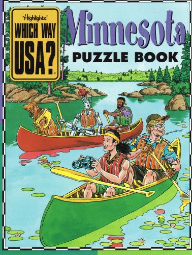 Stock image for Minnesota Puzzle Book (Highlights Which Way USA?)+ State Map for sale by Wonder Book