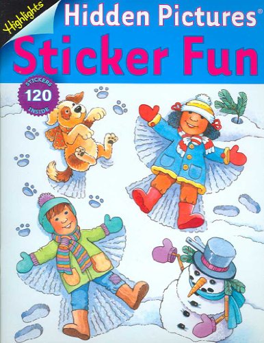 9780875342313: Hidden Pictures Sticker Fun #1 (Snow Angels) (Highlights Hidden Pictures Sticker Fun)