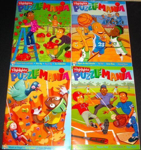 Imagen de archivo de Highlights Puzzlemania Activity Books, Set of 4. a la venta por Your Online Bookstore