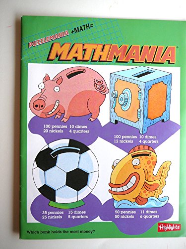 Beispielbild fr Mathmania (Puzzlemania + Math =) zum Verkauf von Better World Books