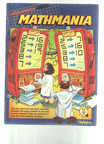 Beispielbild fr Puzzlemania Math Mathmania (Function) Highlights zum Verkauf von Wonder Book