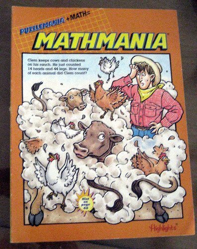 Stock image for Mathmania=Puzzlemania + Math for sale by Wonder Book