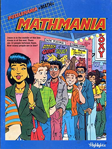 Imagen de archivo de Puzzlemania + Math = Mathmania a la venta por Better World Books