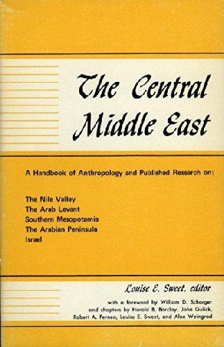 Beispielbild fr Central Middle East: A Handbook of Anthropology and Published Research on the Nile Valley, the Arab Levant, Southern Mesopotamia, the Arabian Peninsula, and Israel zum Verkauf von Books From California