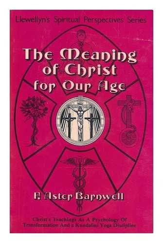 Stock image for The Meaning of Christ for Our Age (Llewellyn's Spiritual Perspectives Series) for sale by Jenson Books Inc