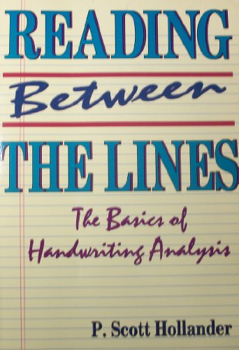 Stock image for Reading Between the Lines: The Basics of Handwriting Analysis for sale by HPB Inc.