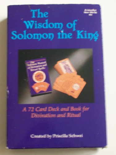 9780875427010: The Wisdom of Solomon the King: A 72 Card Deck and Book for Divination and Ritual